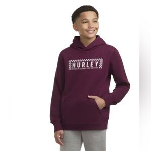 Hurley Maroon  Pullover Hoodie